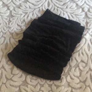 Time and Tru Black Stretchy Face and Neck Covering